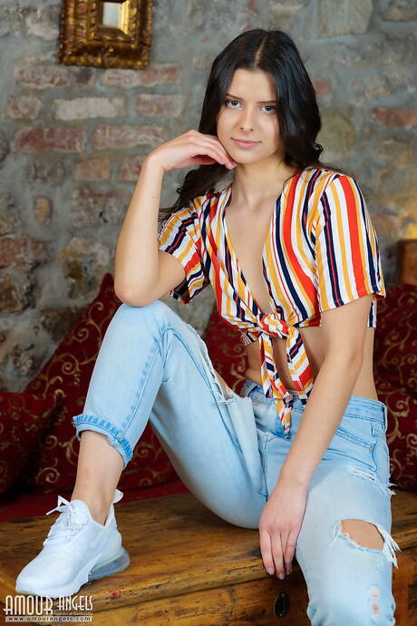 Amour Angels are pleased to offer you xxx pictures featuring Amelia Grace unveiling perfect body