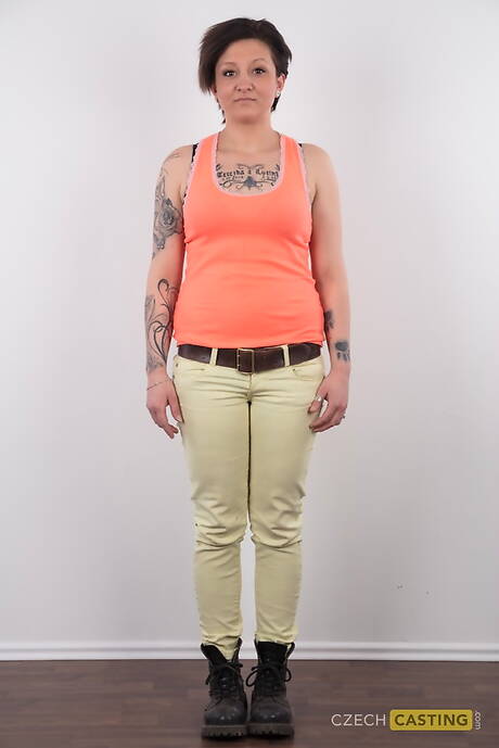 Czech Casting  pleased to share with you a free photo gallery with Misa has a nice body